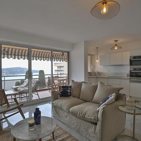 Sublime Appartement Vue Mer. Parking/Piscine/Clim Вилафранк-сюр-Мер Екстериор снимка